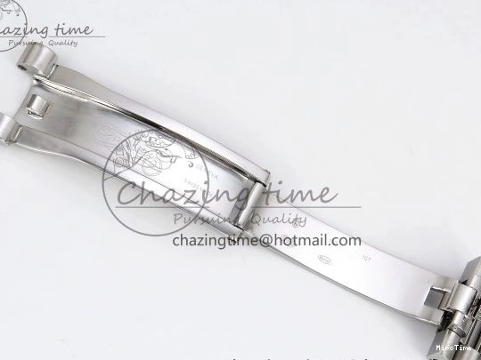 MiroTime 0226 GoodFit DayDate 40 SS JDF 904L Steel Silver Crystal Dial on President Bracelet VR3255 V3 (Gain Weight) 1431